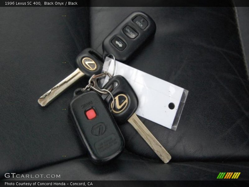 Black Onyx / Black 1996 Lexus SC 400
