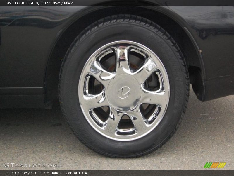 Black Onyx / Black 1996 Lexus SC 400