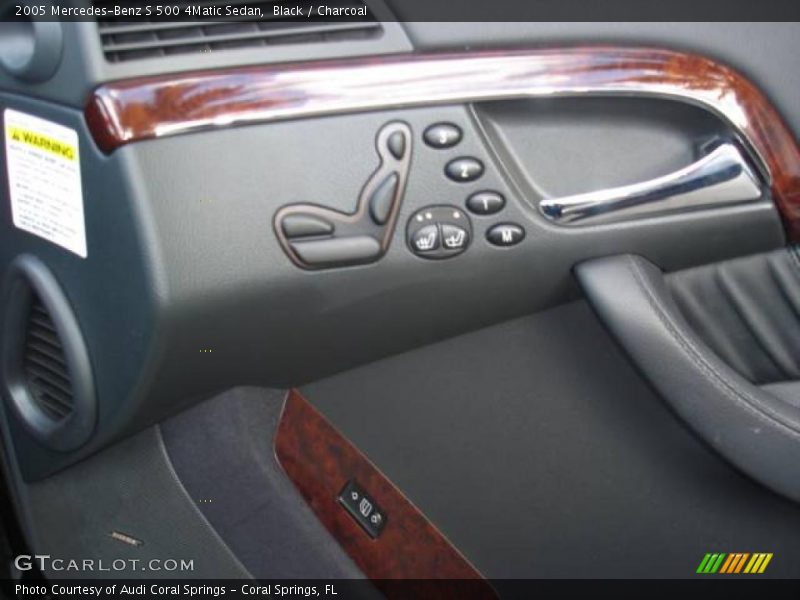 Black / Charcoal 2005 Mercedes-Benz S 500 4Matic Sedan