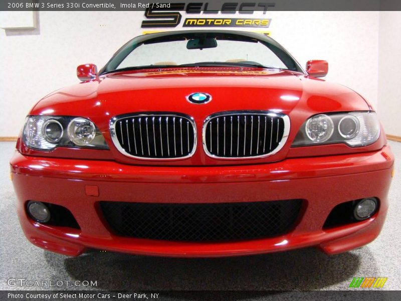 Imola Red / Sand 2006 BMW 3 Series 330i Convertible