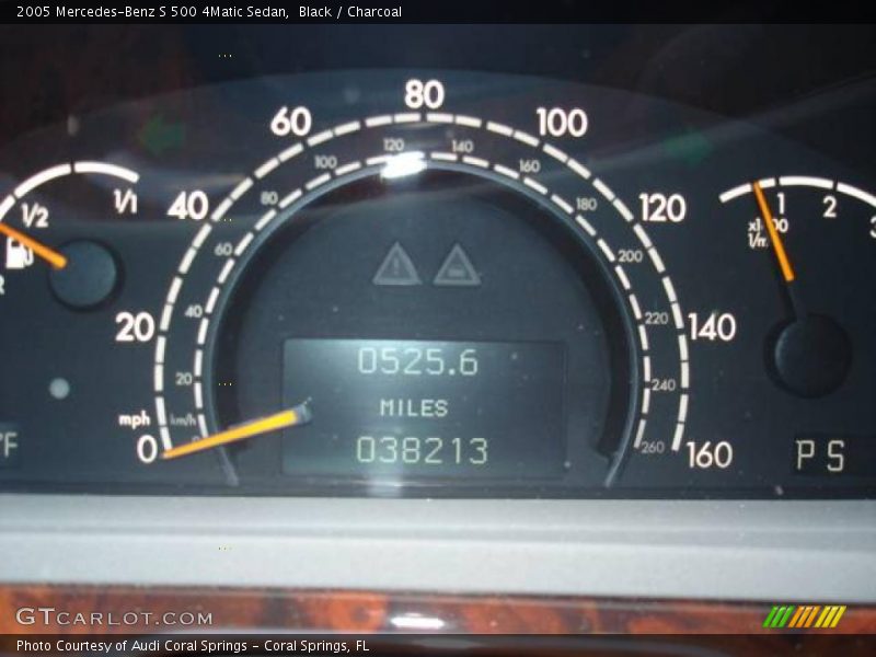 Black / Charcoal 2005 Mercedes-Benz S 500 4Matic Sedan