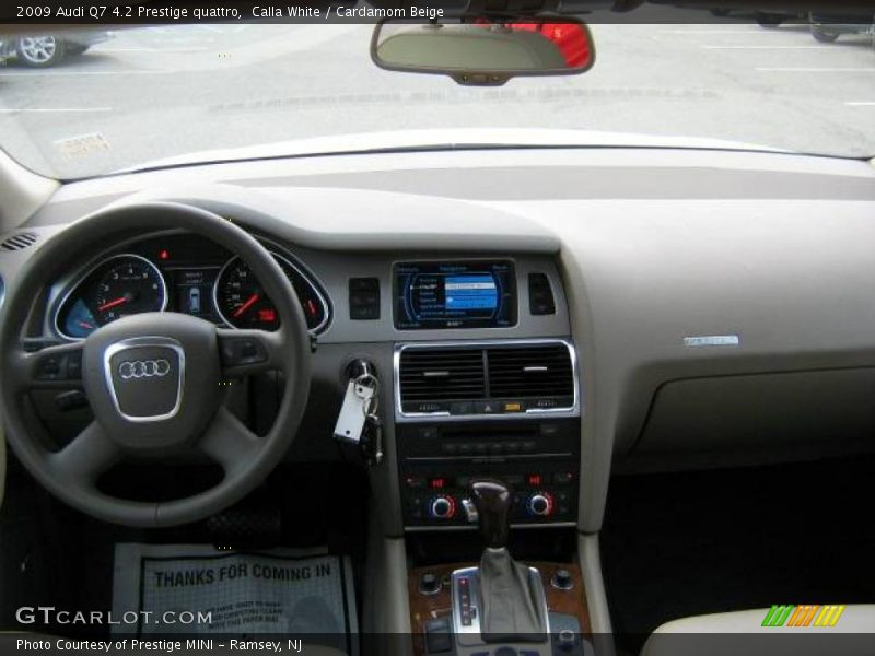 Calla White / Cardamom Beige 2009 Audi Q7 4.2 Prestige quattro