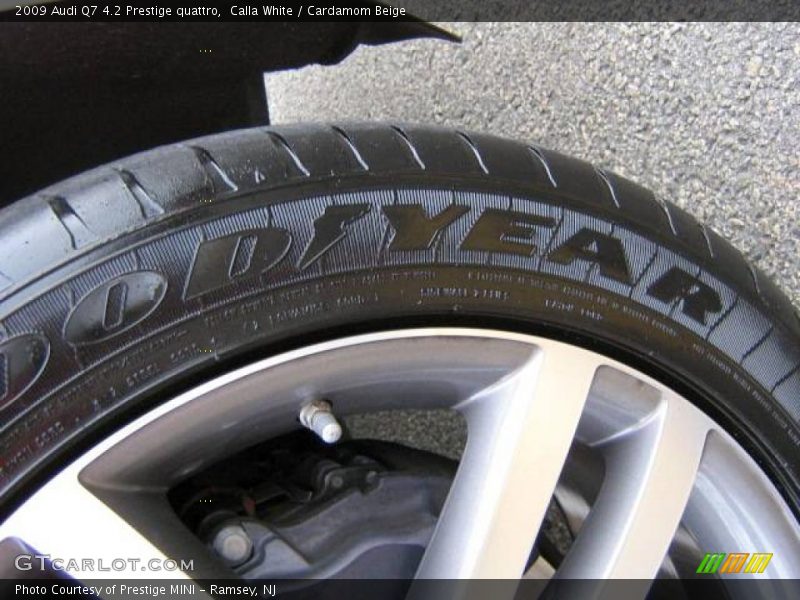 Calla White / Cardamom Beige 2009 Audi Q7 4.2 Prestige quattro
