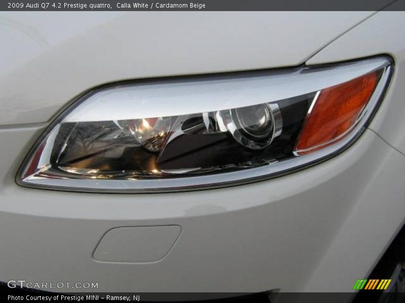 Calla White / Cardamom Beige 2009 Audi Q7 4.2 Prestige quattro