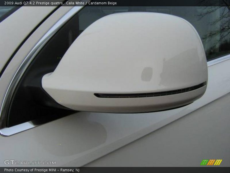 Calla White / Cardamom Beige 2009 Audi Q7 4.2 Prestige quattro