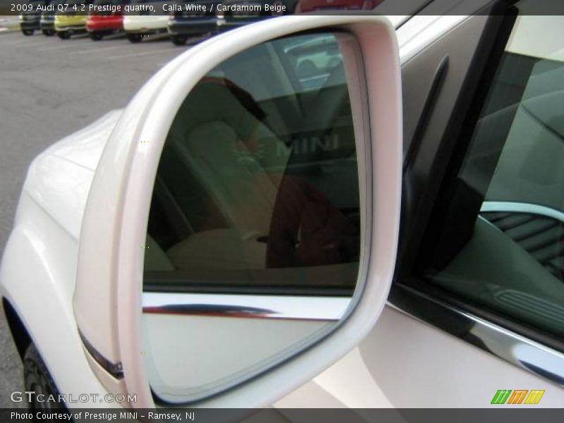 Calla White / Cardamom Beige 2009 Audi Q7 4.2 Prestige quattro