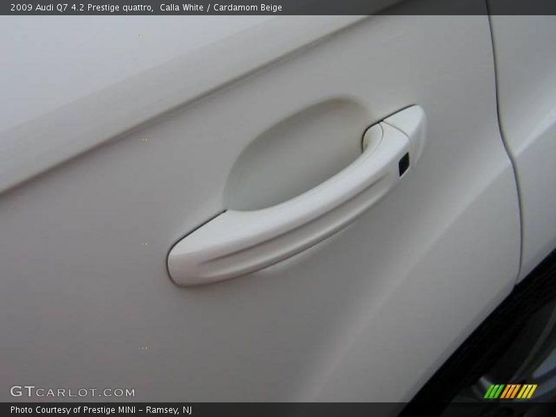 Calla White / Cardamom Beige 2009 Audi Q7 4.2 Prestige quattro