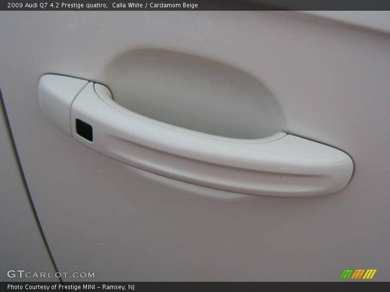 Calla White / Cardamom Beige 2009 Audi Q7 4.2 Prestige quattro