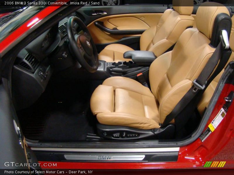 Imola Red / Sand 2006 BMW 3 Series 330i Convertible