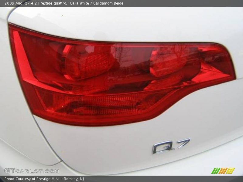 Calla White / Cardamom Beige 2009 Audi Q7 4.2 Prestige quattro
