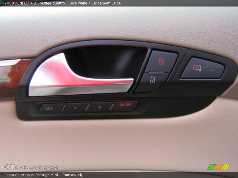 Calla White / Cardamom Beige 2009 Audi Q7 4.2 Prestige quattro