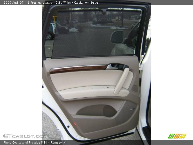 Calla White / Cardamom Beige 2009 Audi Q7 4.2 Prestige quattro