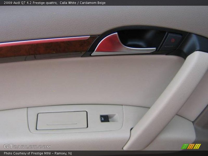Calla White / Cardamom Beige 2009 Audi Q7 4.2 Prestige quattro