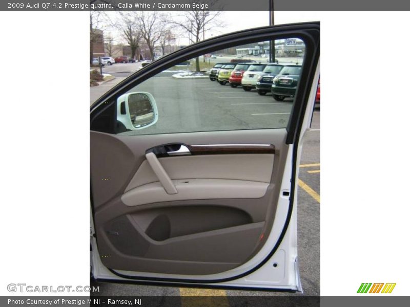 Calla White / Cardamom Beige 2009 Audi Q7 4.2 Prestige quattro