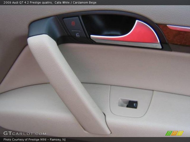 Calla White / Cardamom Beige 2009 Audi Q7 4.2 Prestige quattro
