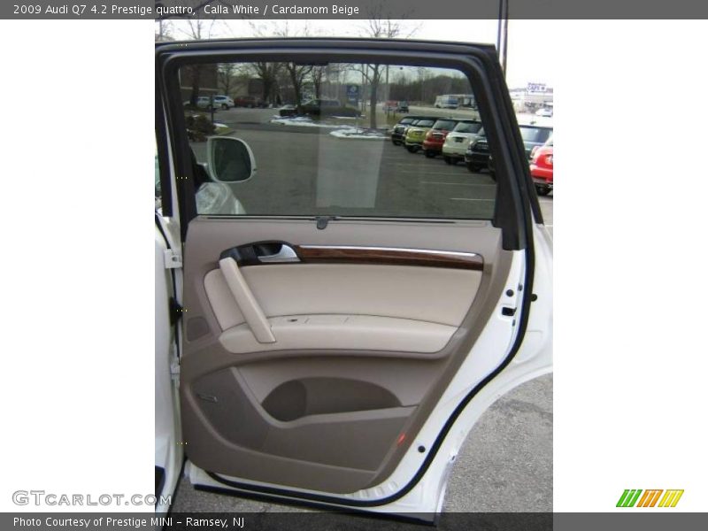 Calla White / Cardamom Beige 2009 Audi Q7 4.2 Prestige quattro