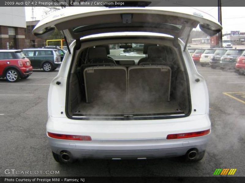 Calla White / Cardamom Beige 2009 Audi Q7 4.2 Prestige quattro