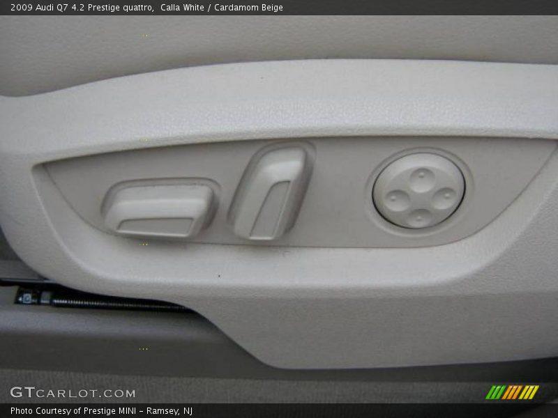 Calla White / Cardamom Beige 2009 Audi Q7 4.2 Prestige quattro
