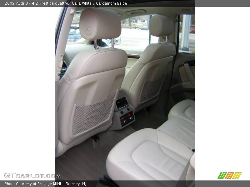 Calla White / Cardamom Beige 2009 Audi Q7 4.2 Prestige quattro