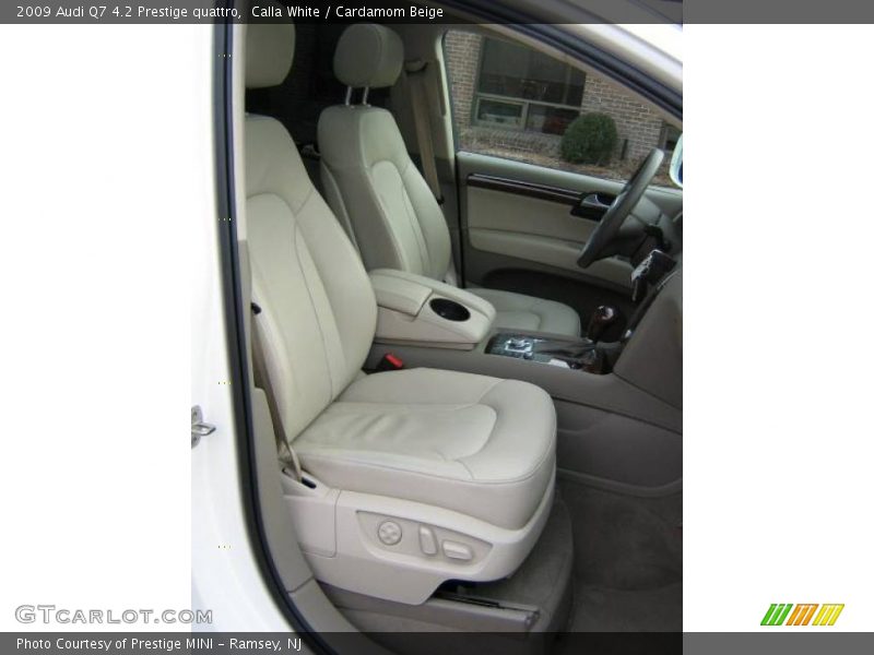 Calla White / Cardamom Beige 2009 Audi Q7 4.2 Prestige quattro