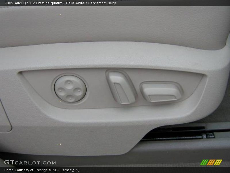 Calla White / Cardamom Beige 2009 Audi Q7 4.2 Prestige quattro