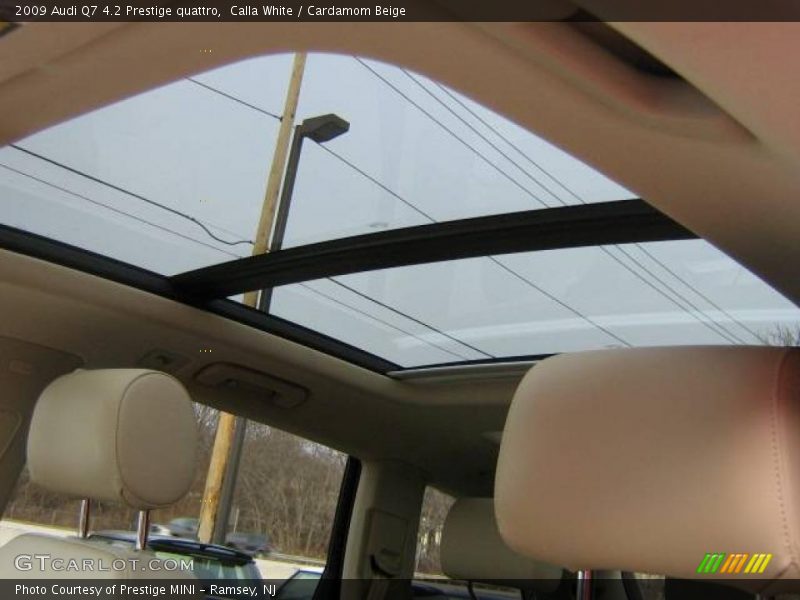 Calla White / Cardamom Beige 2009 Audi Q7 4.2 Prestige quattro