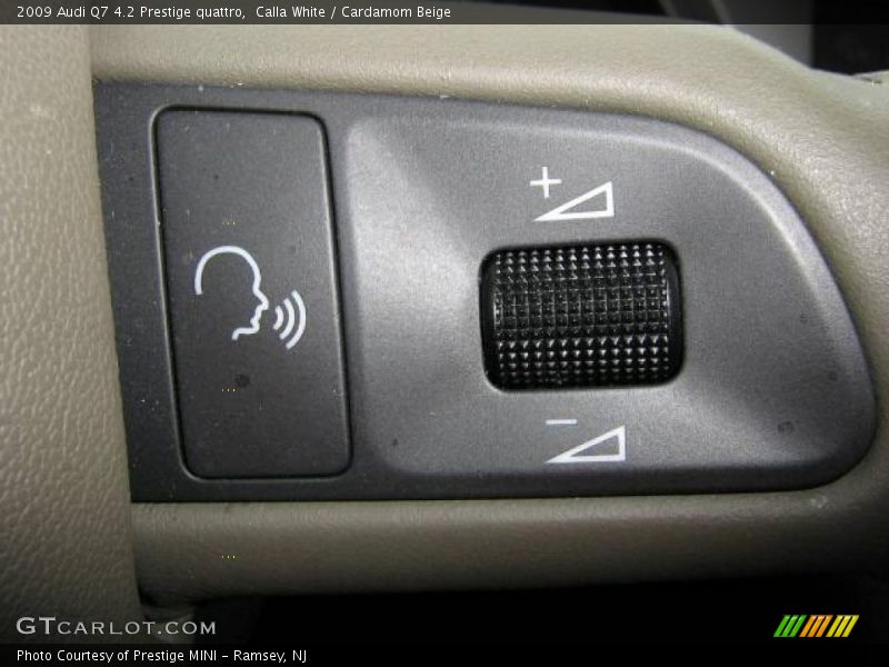 Calla White / Cardamom Beige 2009 Audi Q7 4.2 Prestige quattro