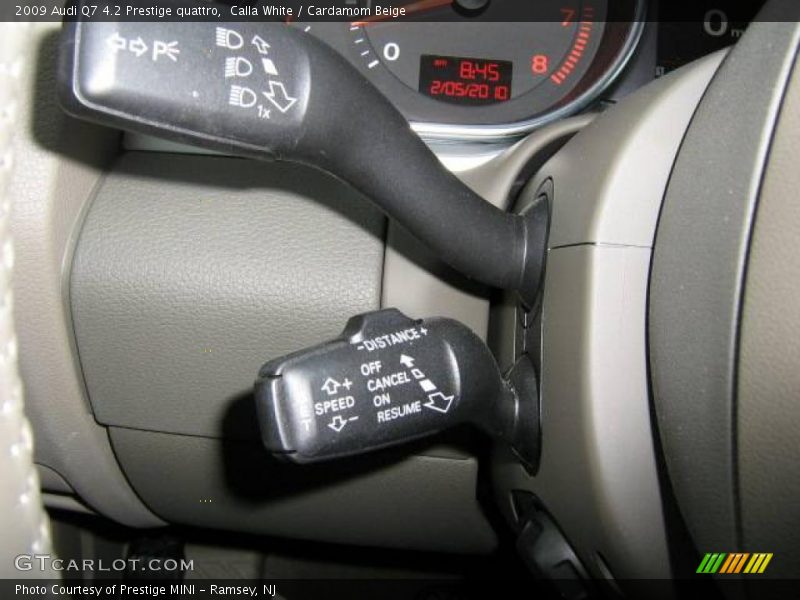 Calla White / Cardamom Beige 2009 Audi Q7 4.2 Prestige quattro