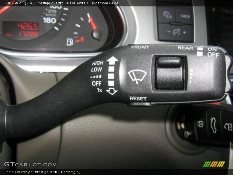 Calla White / Cardamom Beige 2009 Audi Q7 4.2 Prestige quattro