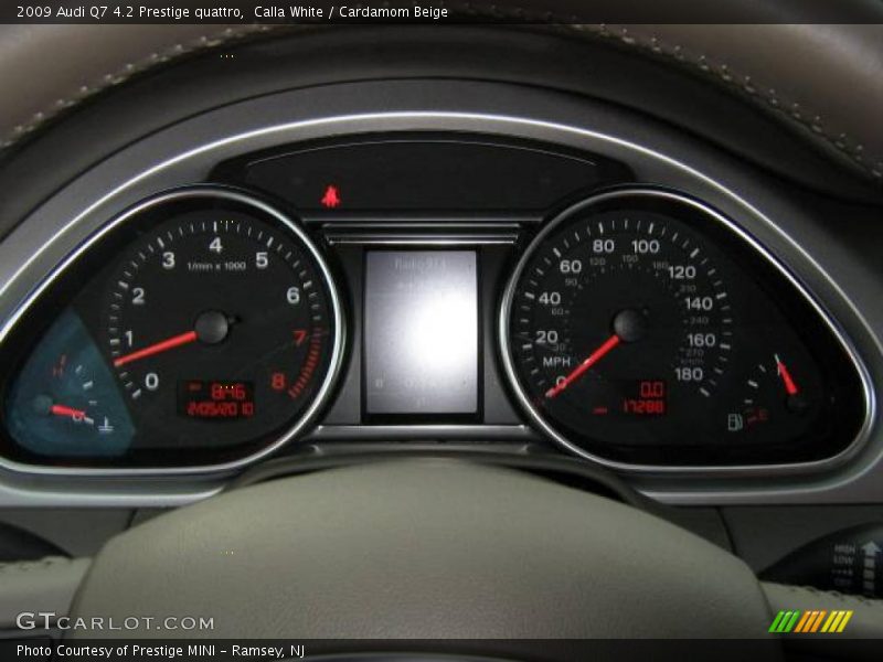 Calla White / Cardamom Beige 2009 Audi Q7 4.2 Prestige quattro