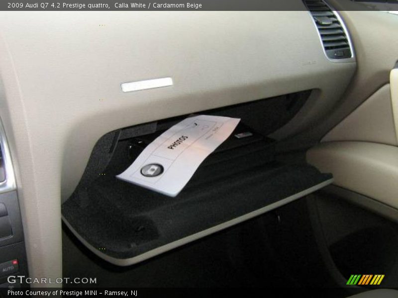 Calla White / Cardamom Beige 2009 Audi Q7 4.2 Prestige quattro