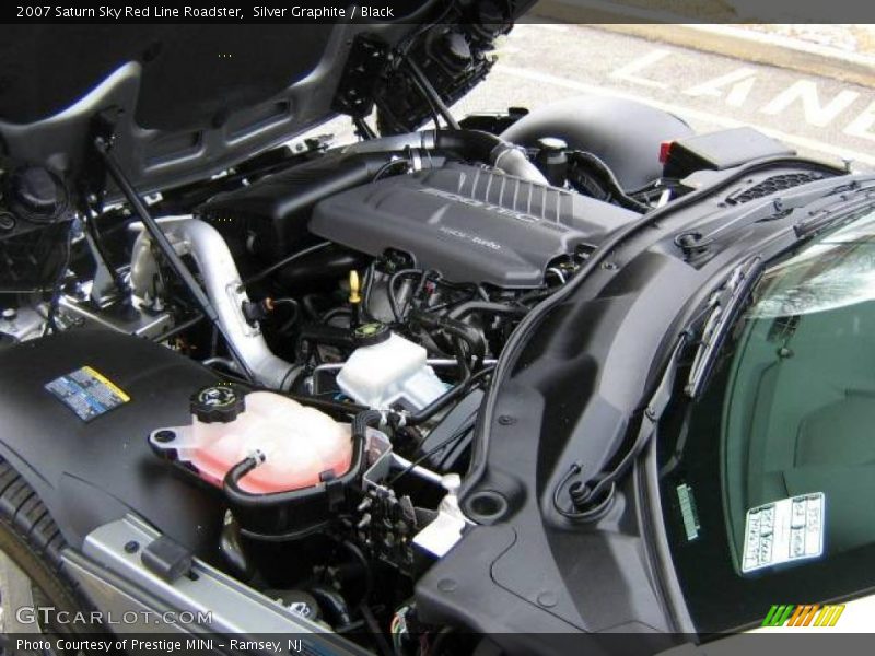 Silver Graphite / Black 2007 Saturn Sky Red Line Roadster