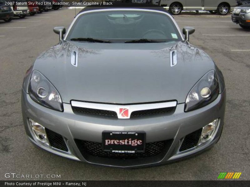 Silver Graphite / Black 2007 Saturn Sky Red Line Roadster
