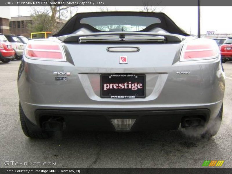 Silver Graphite / Black 2007 Saturn Sky Red Line Roadster