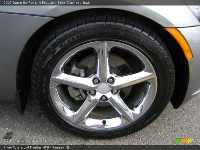 Silver Graphite / Black 2007 Saturn Sky Red Line Roadster