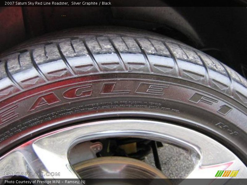 Silver Graphite / Black 2007 Saturn Sky Red Line Roadster