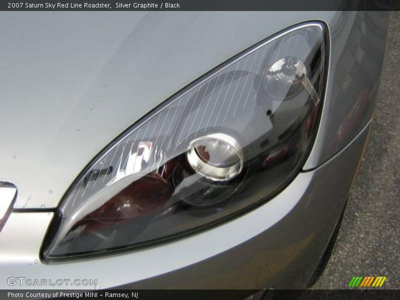 Silver Graphite / Black 2007 Saturn Sky Red Line Roadster