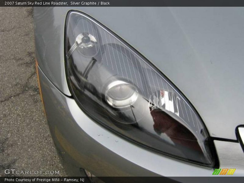 Silver Graphite / Black 2007 Saturn Sky Red Line Roadster