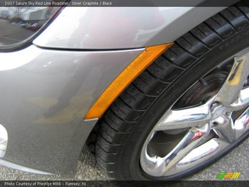 Silver Graphite / Black 2007 Saturn Sky Red Line Roadster