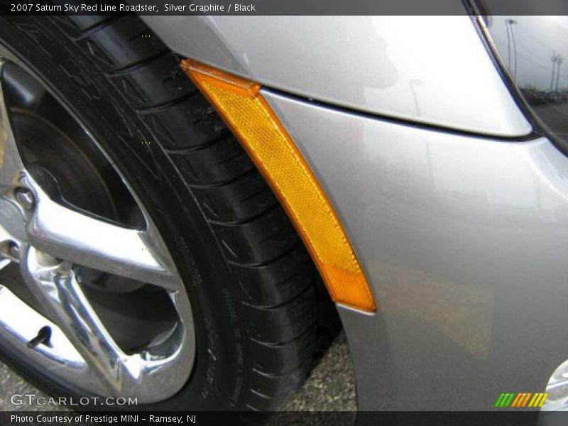 Silver Graphite / Black 2007 Saturn Sky Red Line Roadster