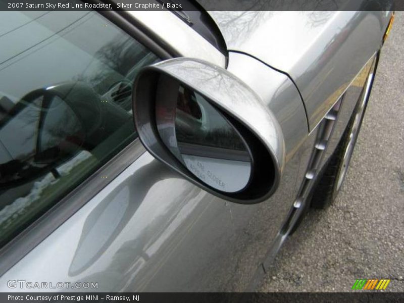 Silver Graphite / Black 2007 Saturn Sky Red Line Roadster