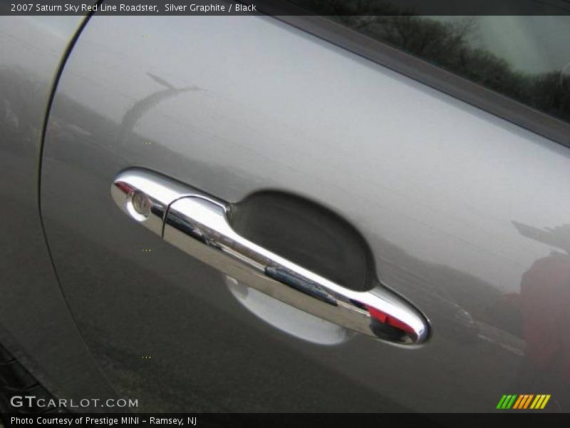 Silver Graphite / Black 2007 Saturn Sky Red Line Roadster