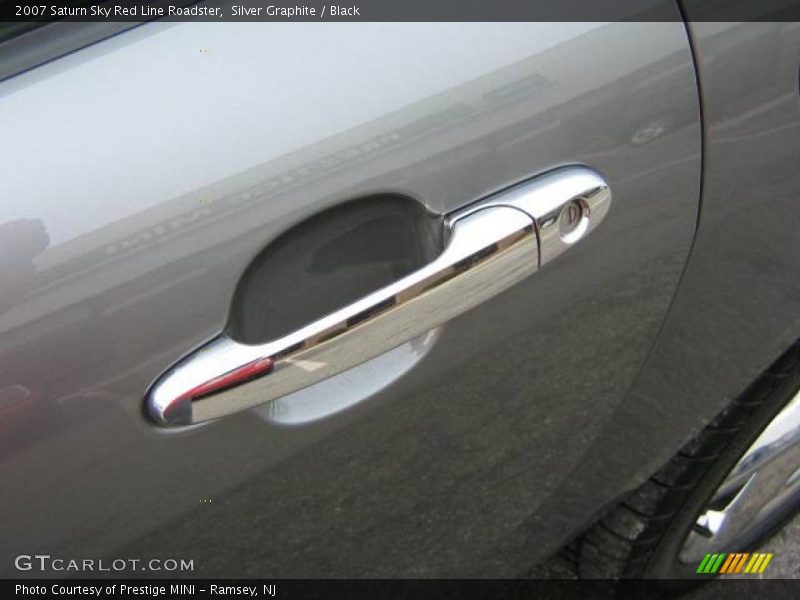 Silver Graphite / Black 2007 Saturn Sky Red Line Roadster