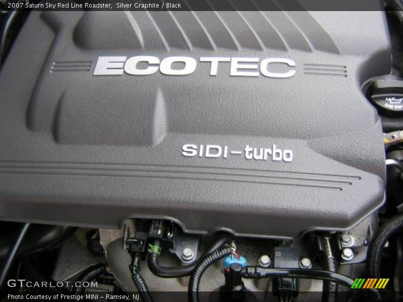 Silver Graphite / Black 2007 Saturn Sky Red Line Roadster