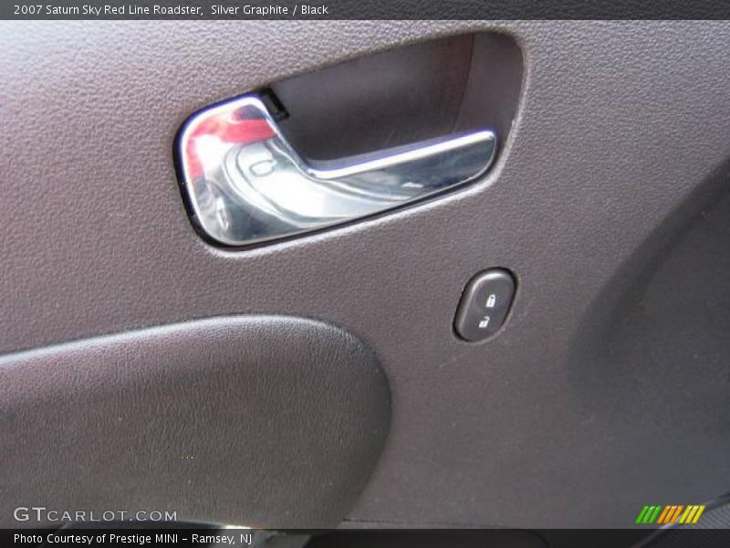 Silver Graphite / Black 2007 Saturn Sky Red Line Roadster