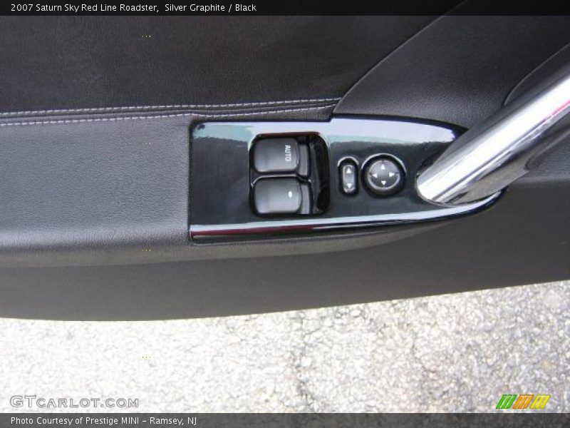 Silver Graphite / Black 2007 Saturn Sky Red Line Roadster