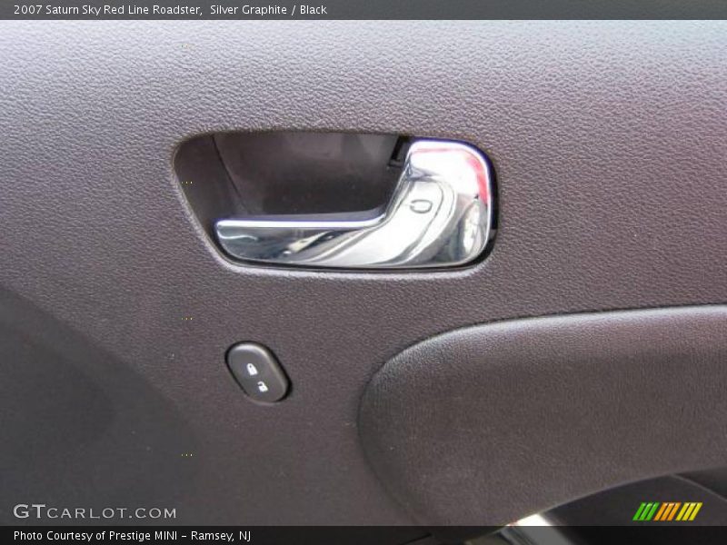 Silver Graphite / Black 2007 Saturn Sky Red Line Roadster