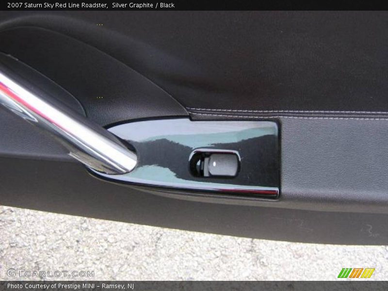 Silver Graphite / Black 2007 Saturn Sky Red Line Roadster
