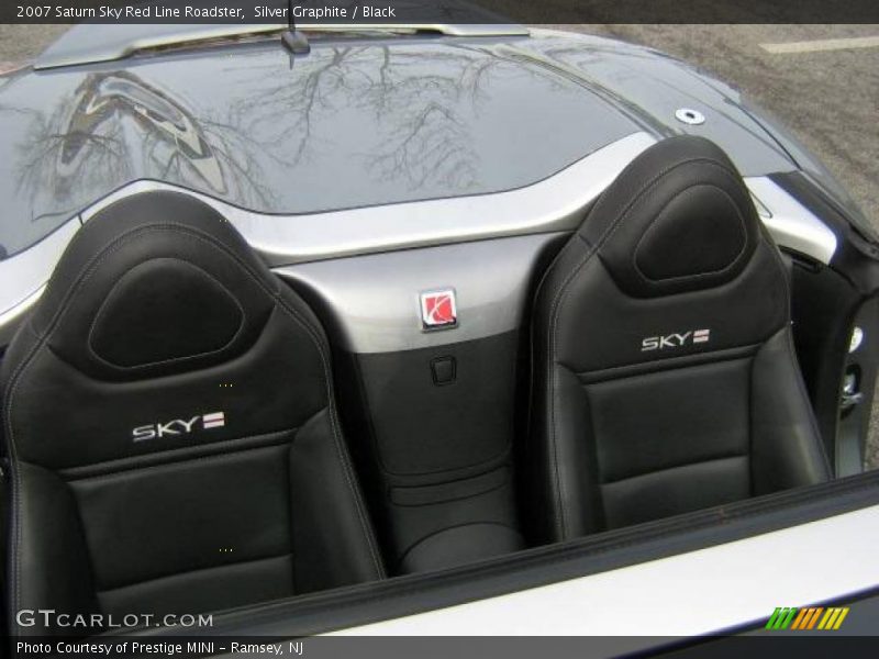 Silver Graphite / Black 2007 Saturn Sky Red Line Roadster