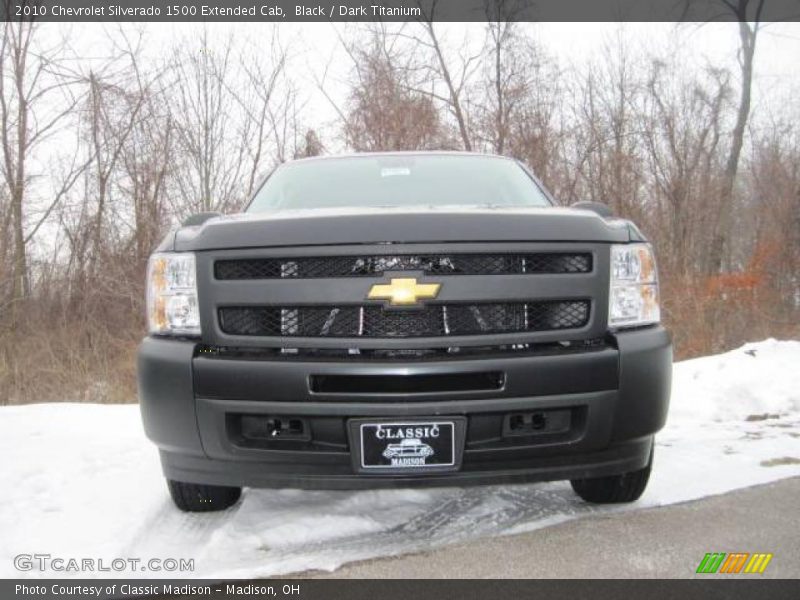 Black / Dark Titanium 2010 Chevrolet Silverado 1500 Extended Cab